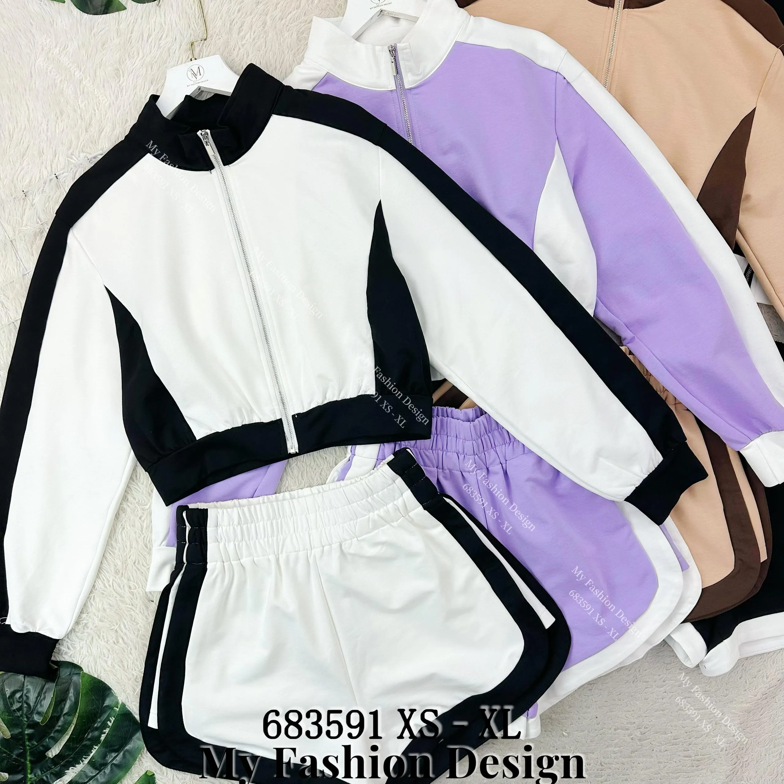 🔥黑卡独家爆款🔥高品质休闲棉质套装 上衣 ➕ 短裤 RM89 Only🌸 （2-Q1）