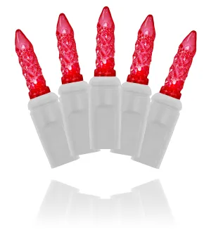 70 Red M5 LED Icicle Lights
