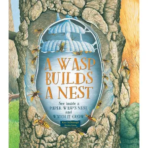 A Wasp Builds a Nest: See Inside a Paper Wasp's Nest and Watch It Grow