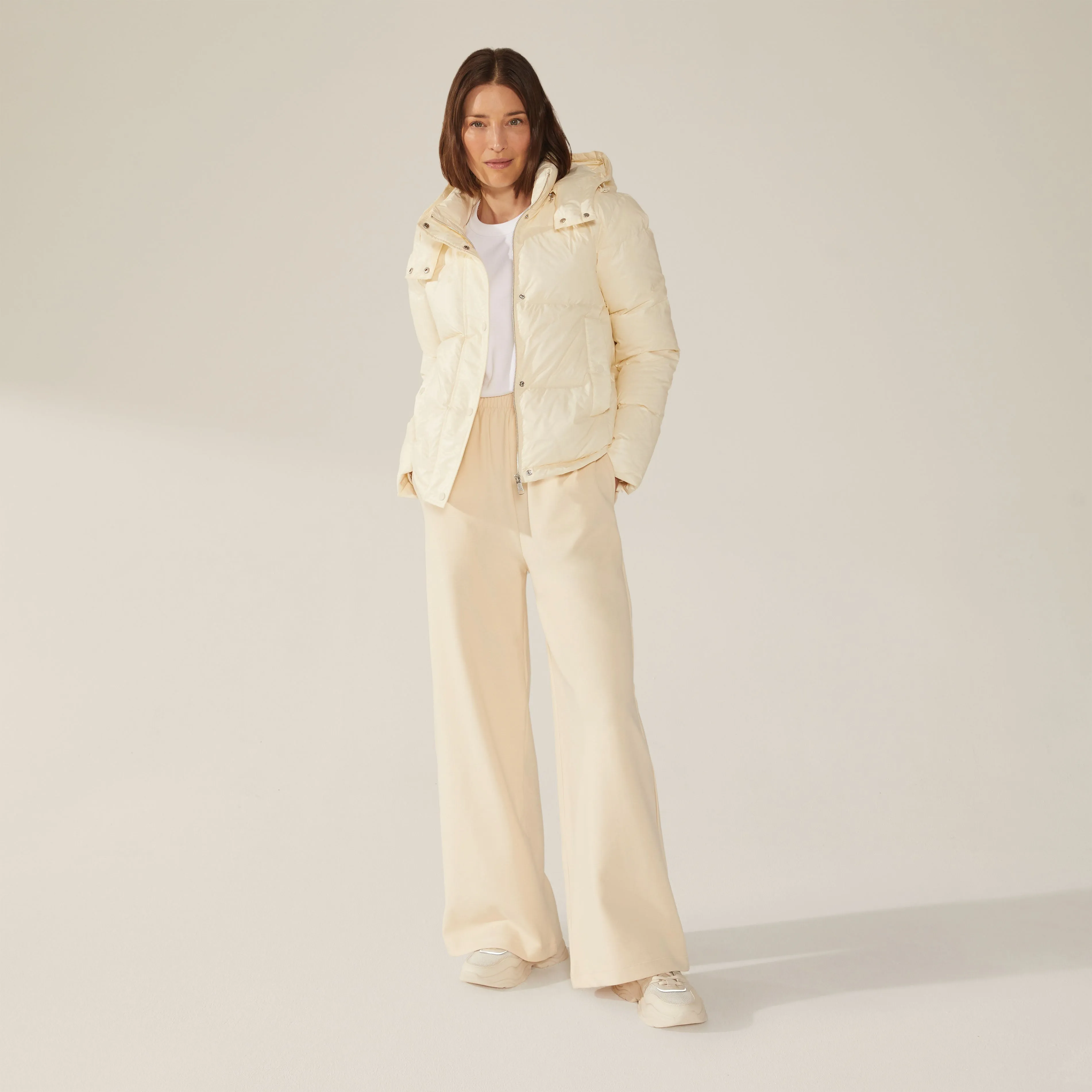 Adeline Hooded Down Puffer Jacket by Italic