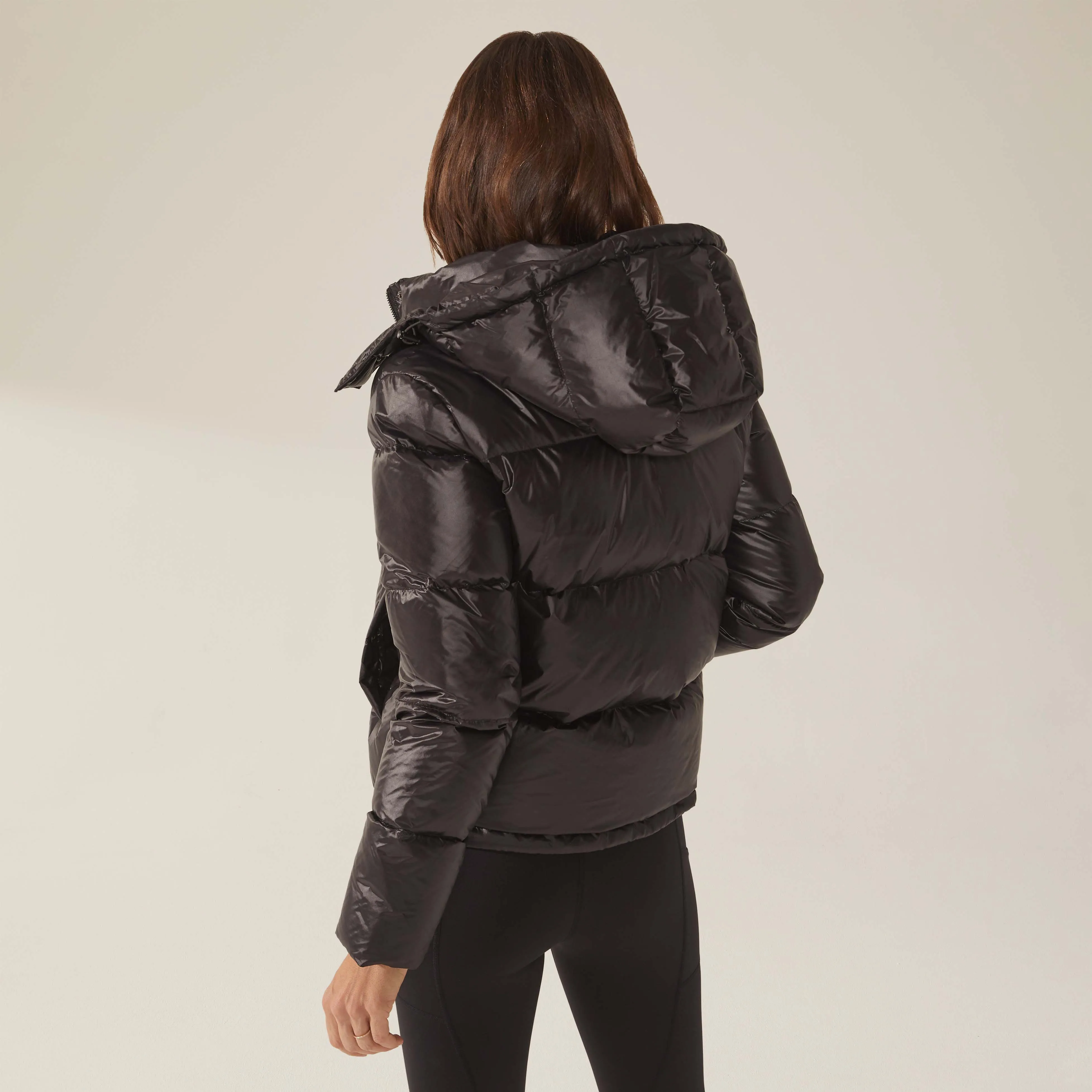 Adeline Hooded Down Puffer Jacket by Italic