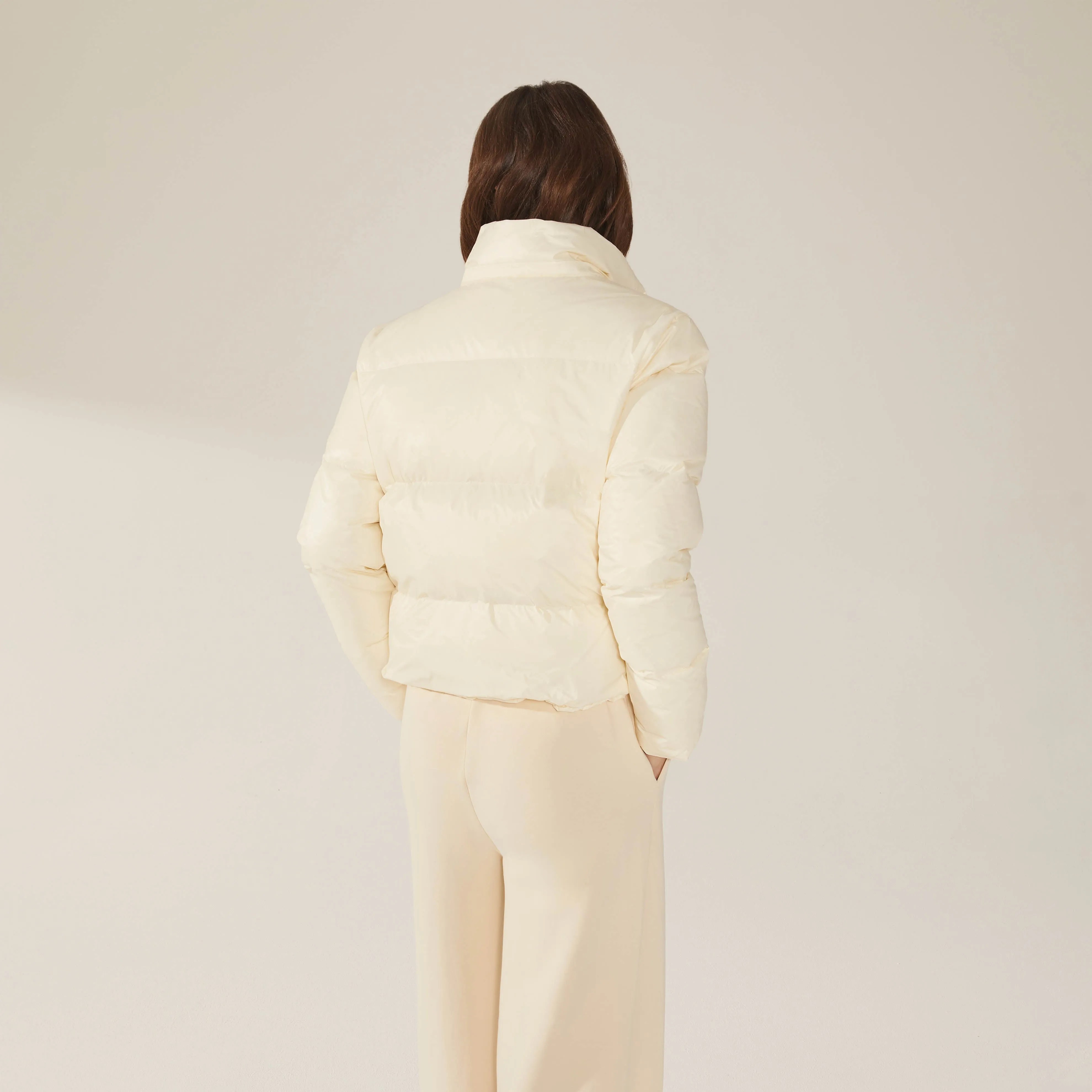 Adeline Hooded Down Puffer Jacket by Italic