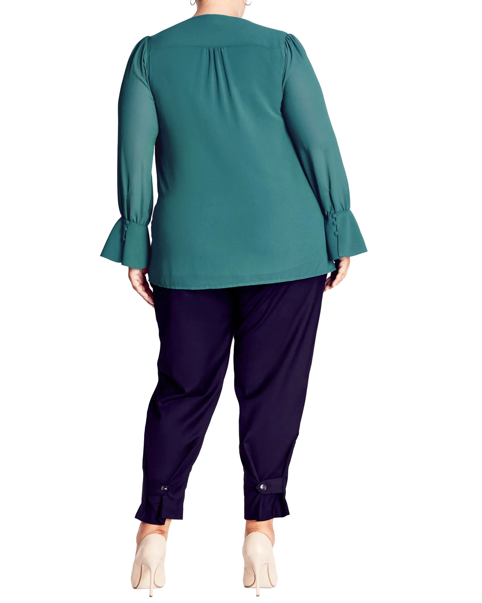 Alena Blouse | Teal