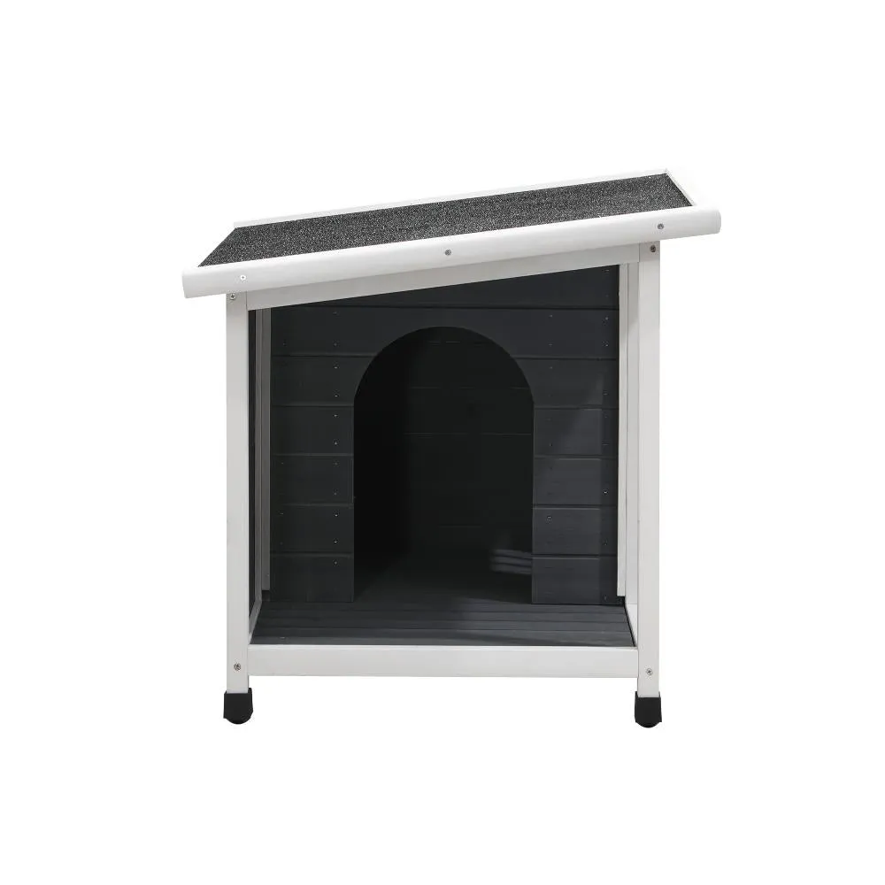 Alopet Dog Kennel House Outdoor Pet Wooden Cage Kennels Indoor Cabin Box Awning
