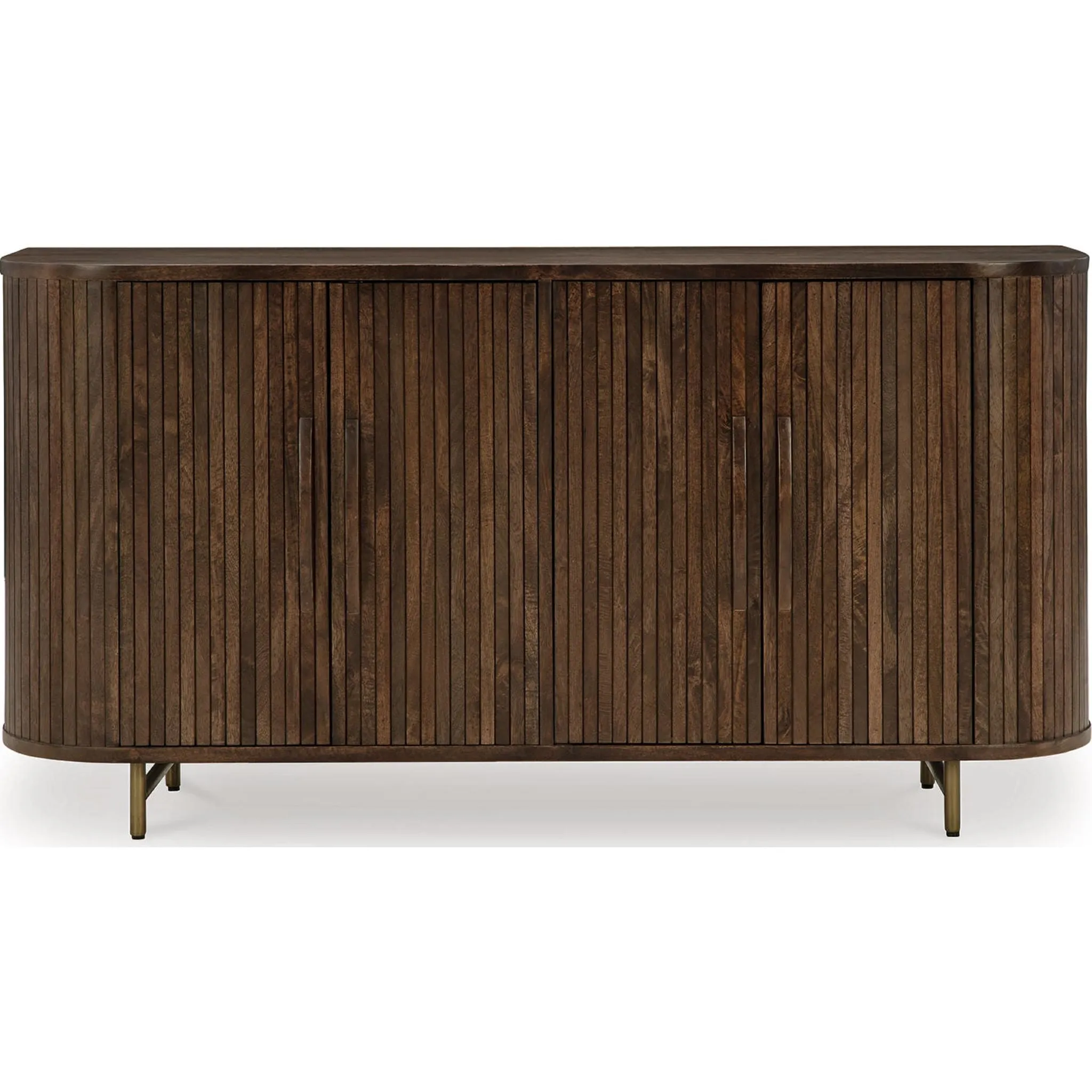Amickly Accent Cabinet - Dark Brown