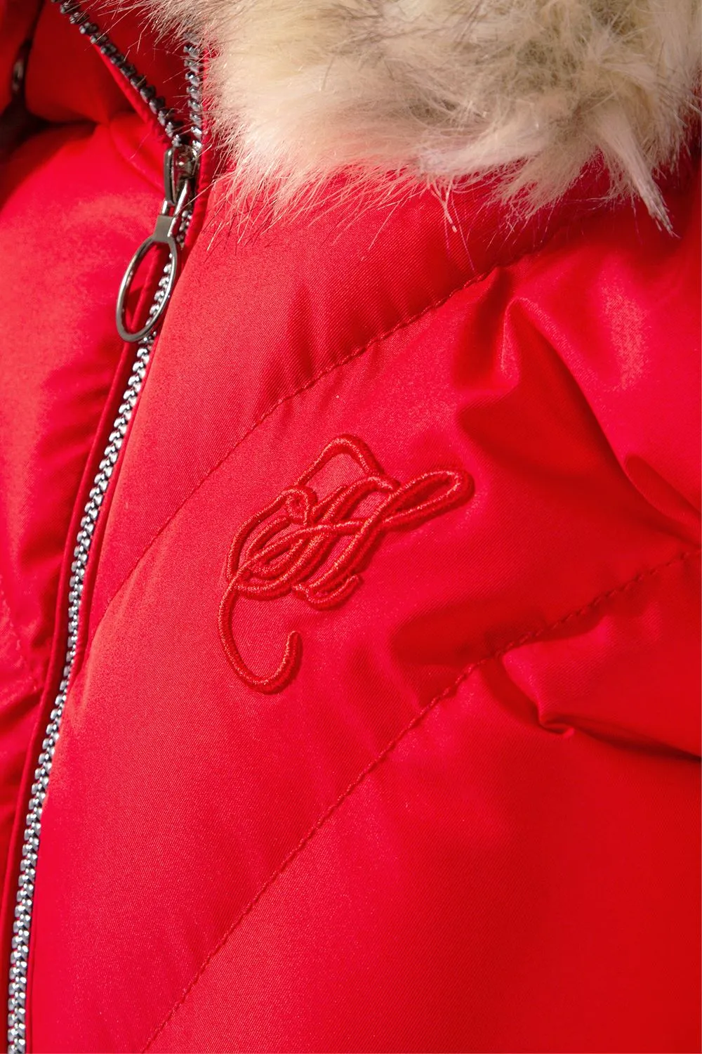Astoria Faux Fur Trim Padded Jacket