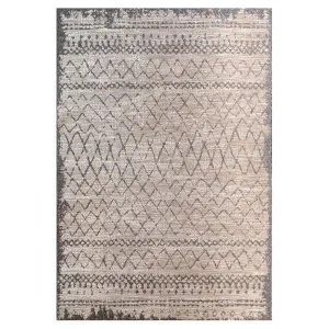 Beige Scandi Textured Flatweave Indoor Outdoor Area Rug - Marazza