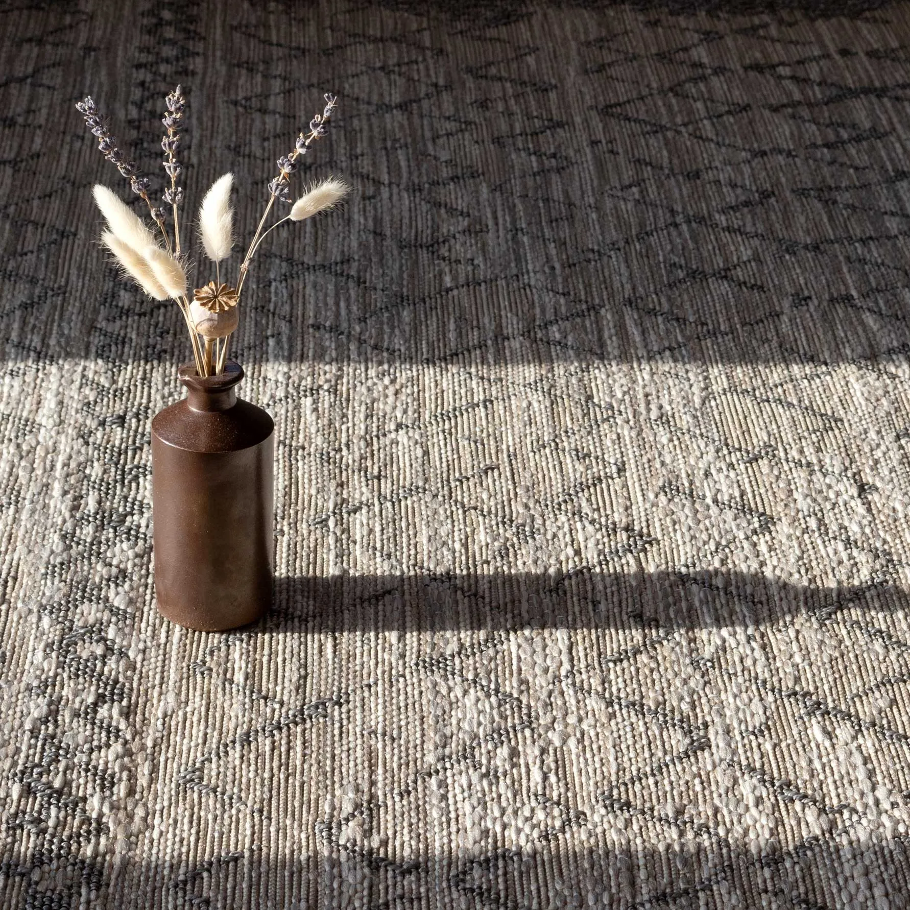 Beige Scandi Textured Flatweave Indoor Outdoor Area Rug - Marazza