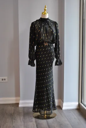 BLACK AND GOLD SET