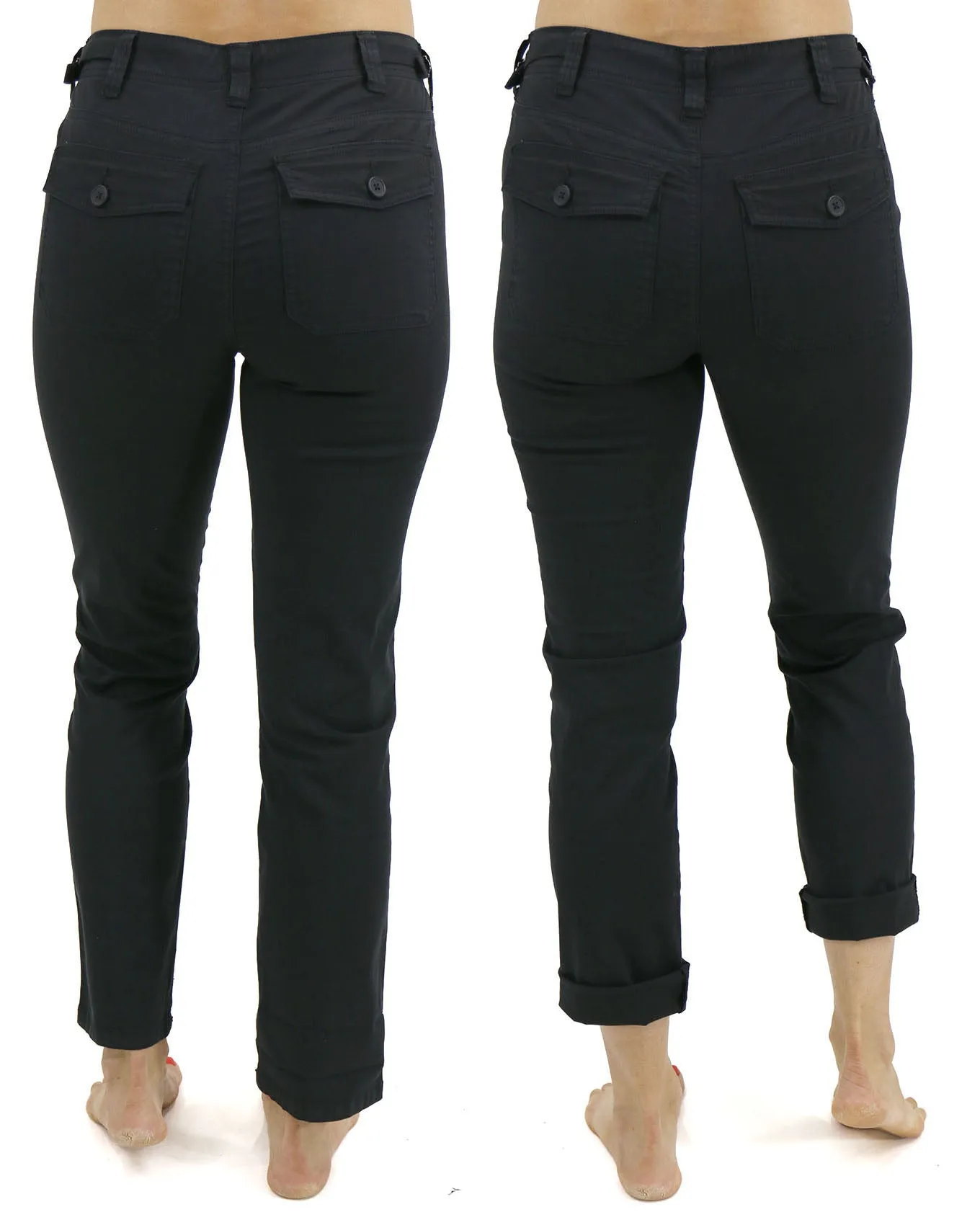 Black Camper Cargo Pants
