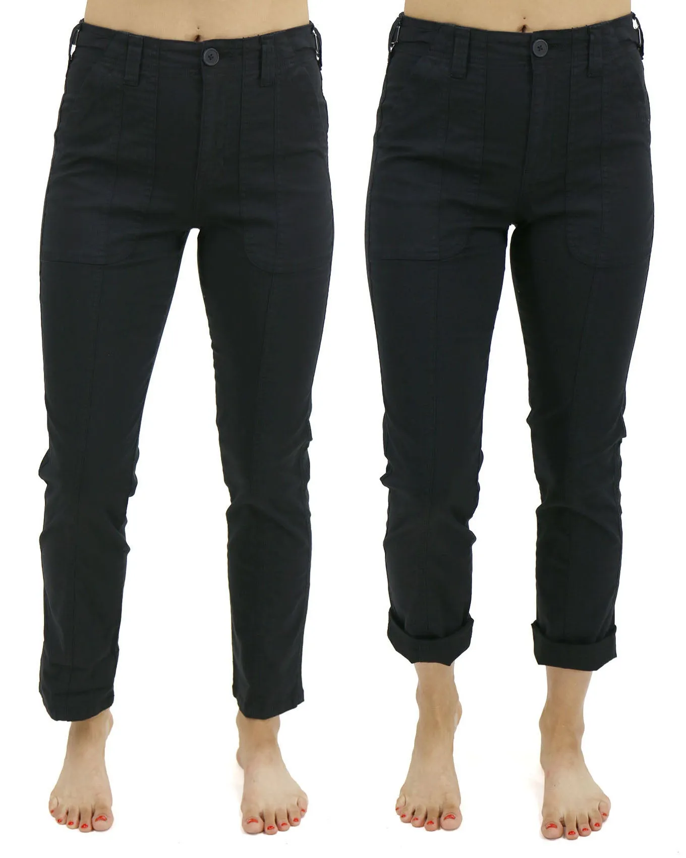 Black Camper Cargo Pants