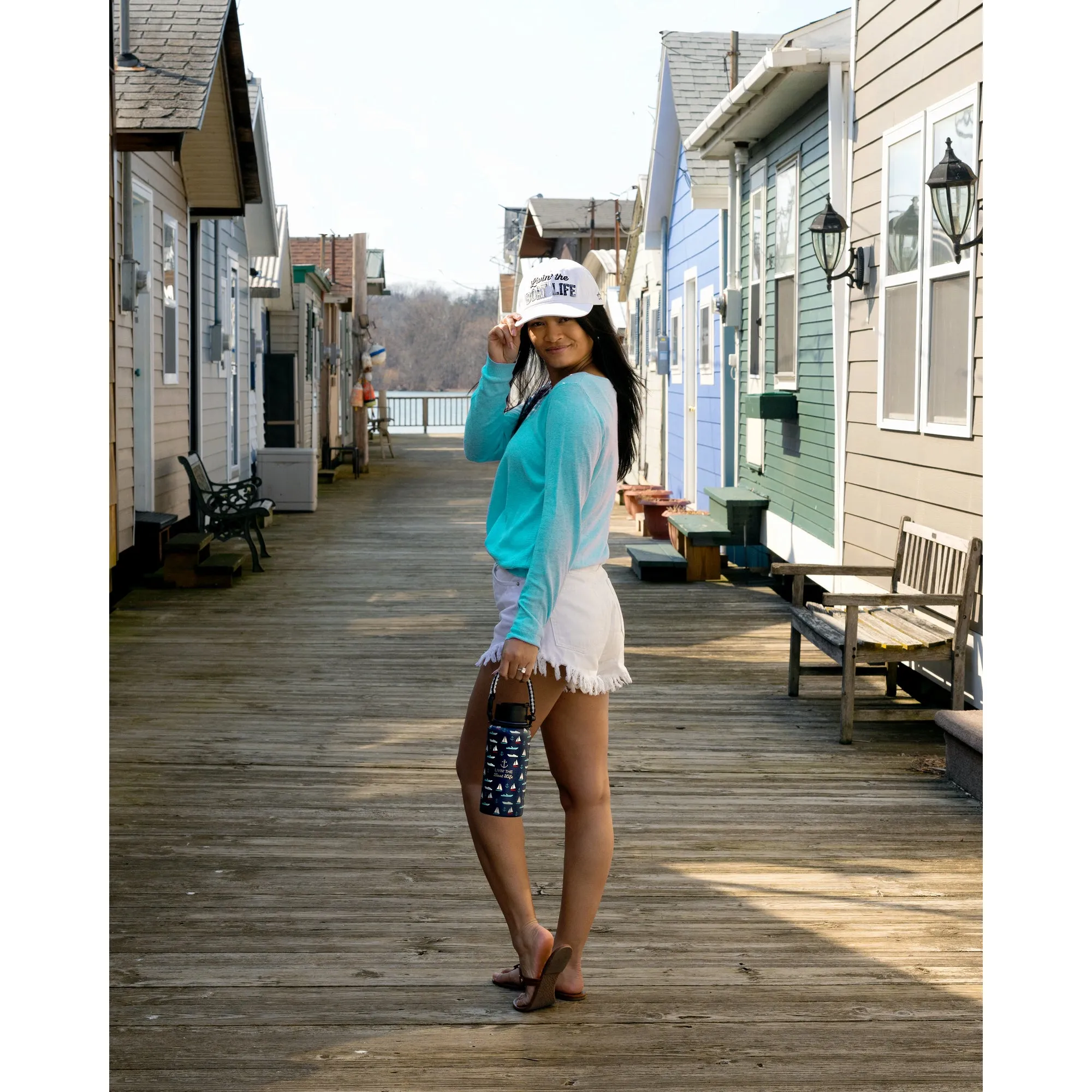 Boat Life Adjustable Hat