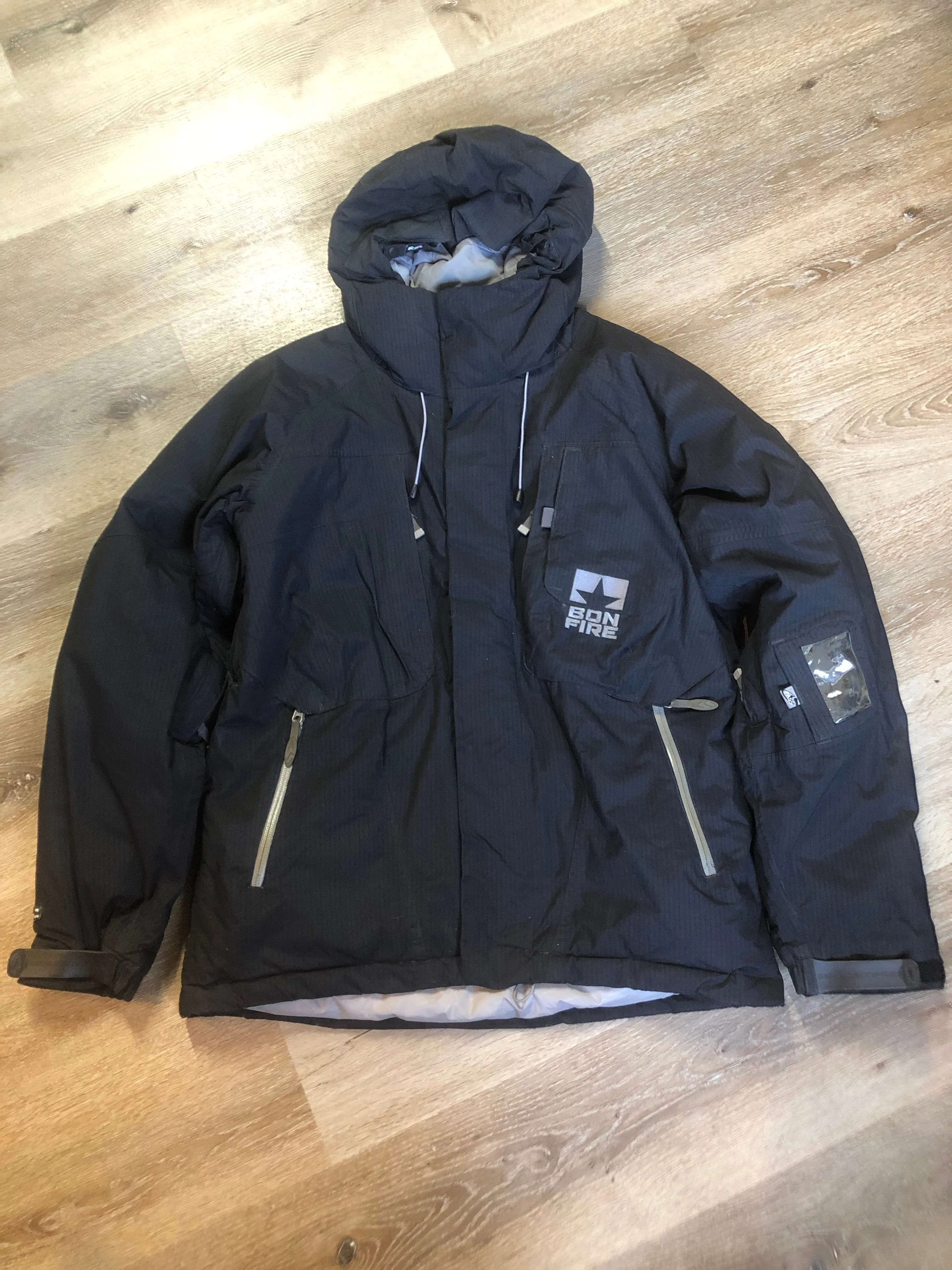 Bonfire “Triumph” Down Filled Black Ski Jacket SOLD