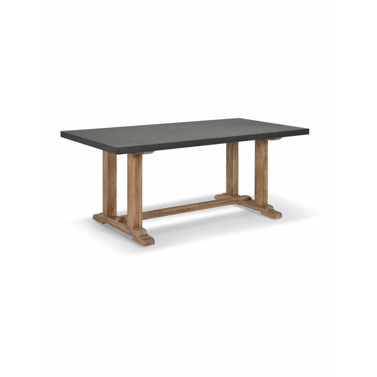 Burcot Dining Table | Small | Slate Grey