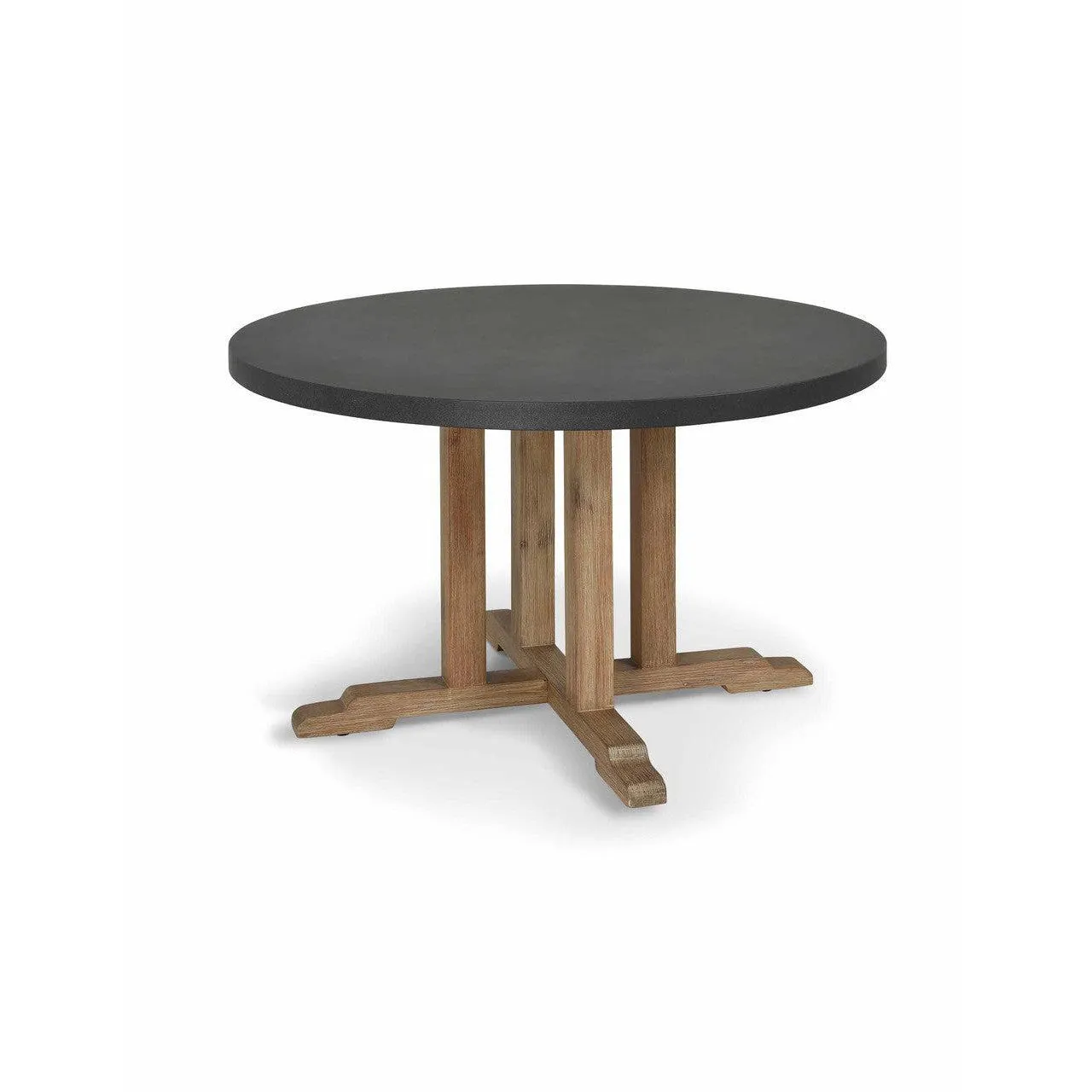 Burcot Round Dining Table | Medium | Slate Grey