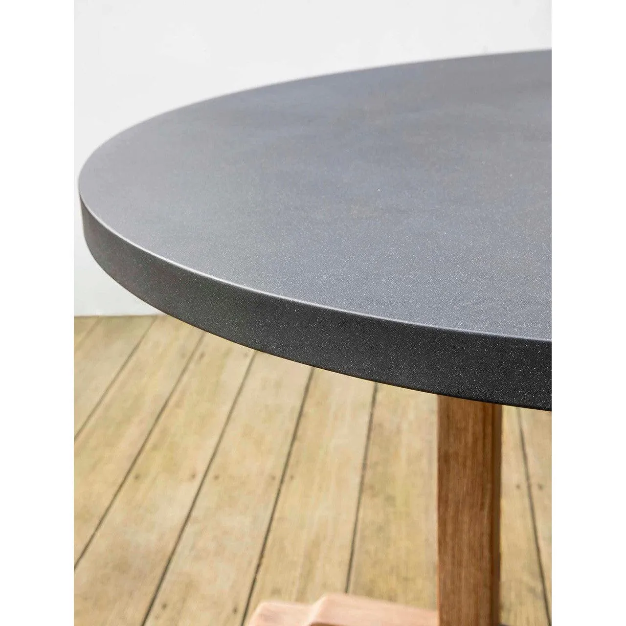 Burcot Round Dining Table | Medium | Slate Grey