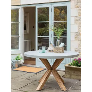 Burford Round Dining Table | 120 cm | Natural
