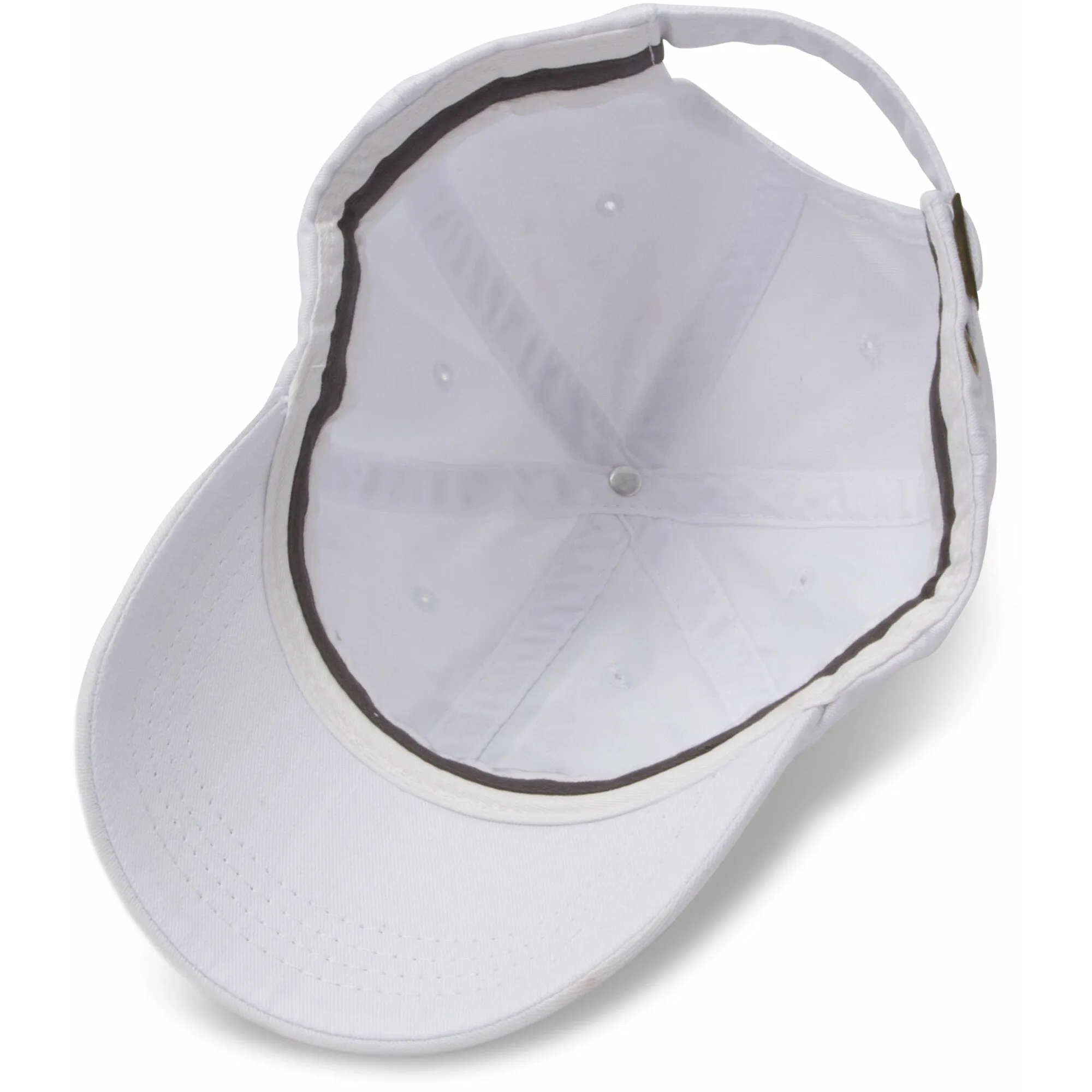 Casino White Adjustable Hat