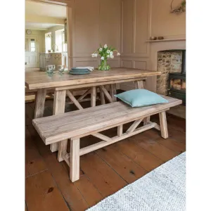 Chilford Solid Wood Bench | Small | PRE-ORDER Stock expected Late August