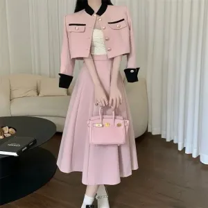 Commuting Style Fashion Two piece Set Women's Winter Wear
