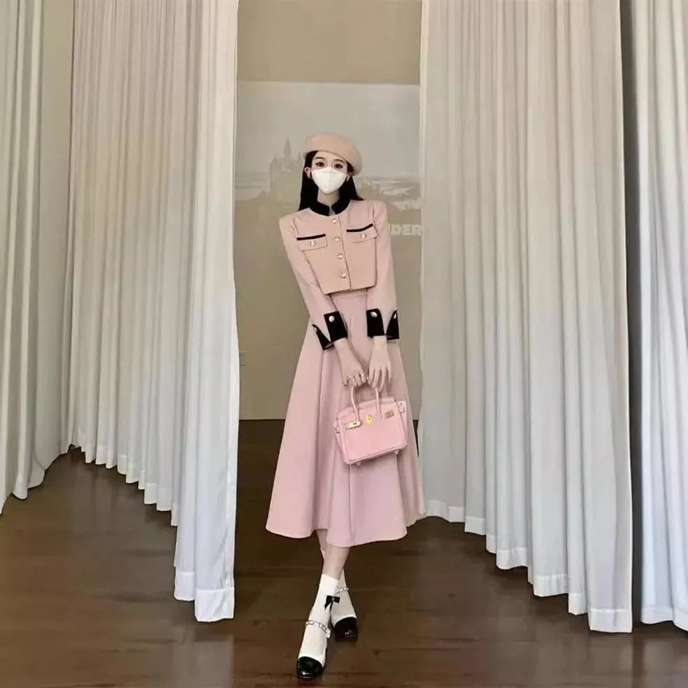 Commuting Style Fashion Two piece Set Women's Winter Wear