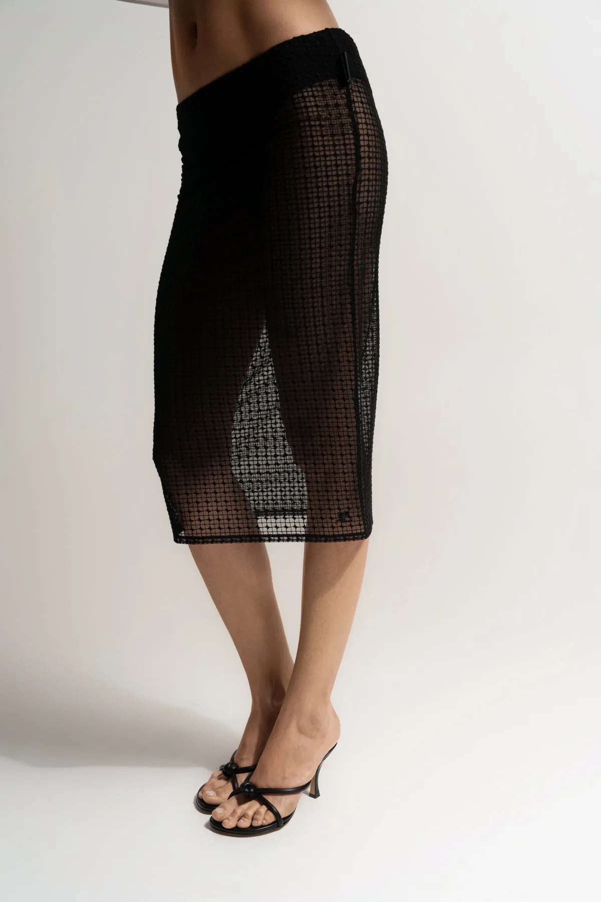 COURRÈGES | TUBE LACE SKIRT
