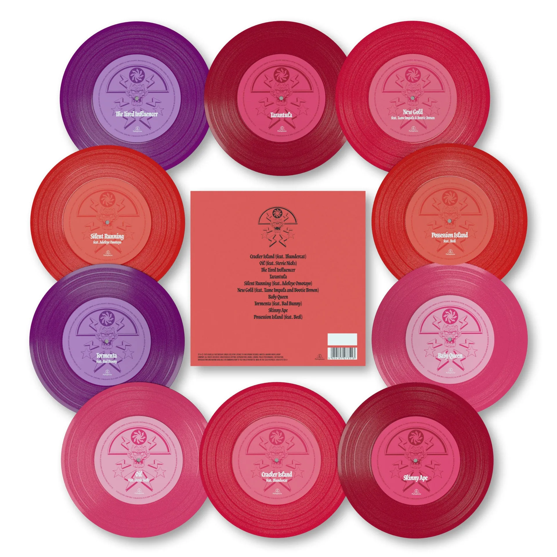 Cracker Island Limited Edition 7” Collectors Boxset