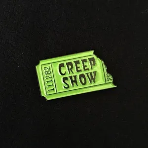 Creepshow Ticket Enamel Pin