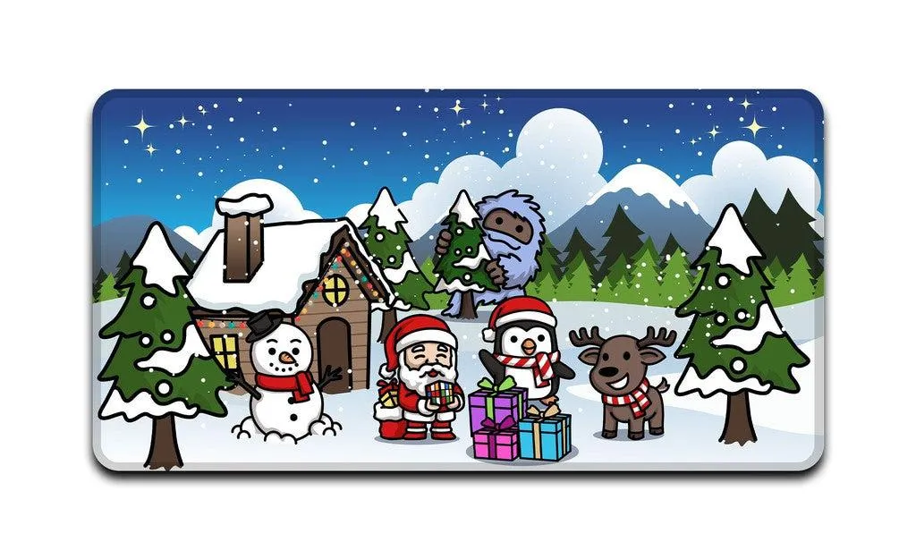Cubing in the Snow Mini Mat - Limited Edition