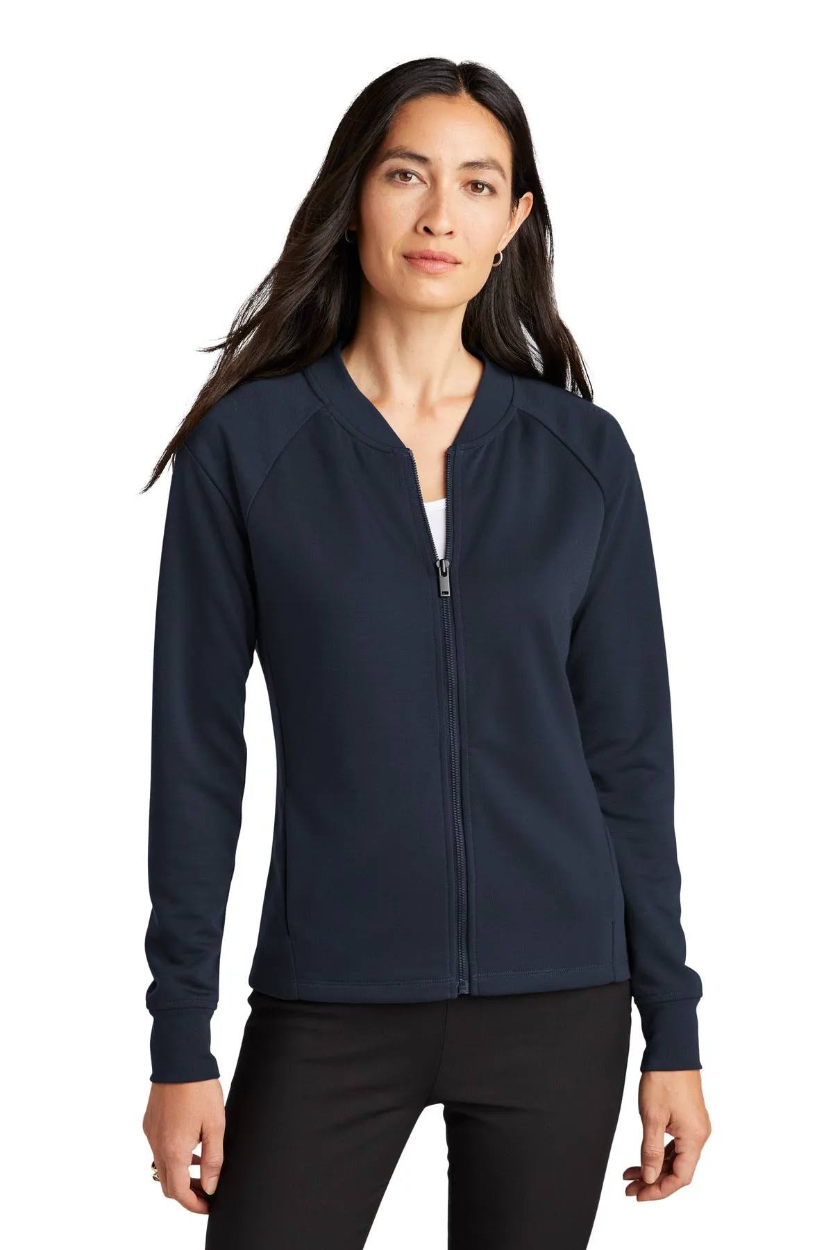 Custom Embroidered - Mercer Mettle™ Women's Double-Knit Bomber MM3001