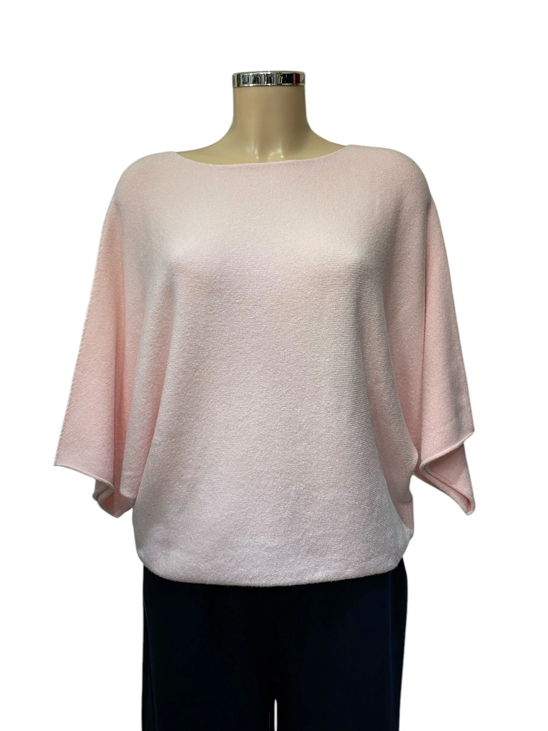 D.EC.K By Decollage 57702 Plain Bell Sleeve Jumper (3 Colours)