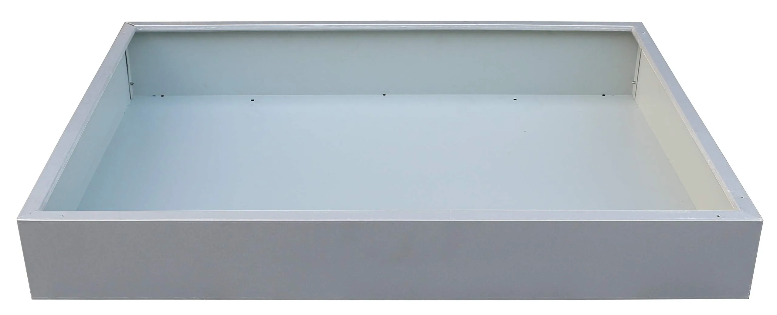Duramax Palladium High Store Locker Single Door with Roof Garden and Front Skylight, Multi-Purpose Garden Storage Cabinet, Outdoor Tall Cupboard, Adjustable Shelf Kit Included, Silver
