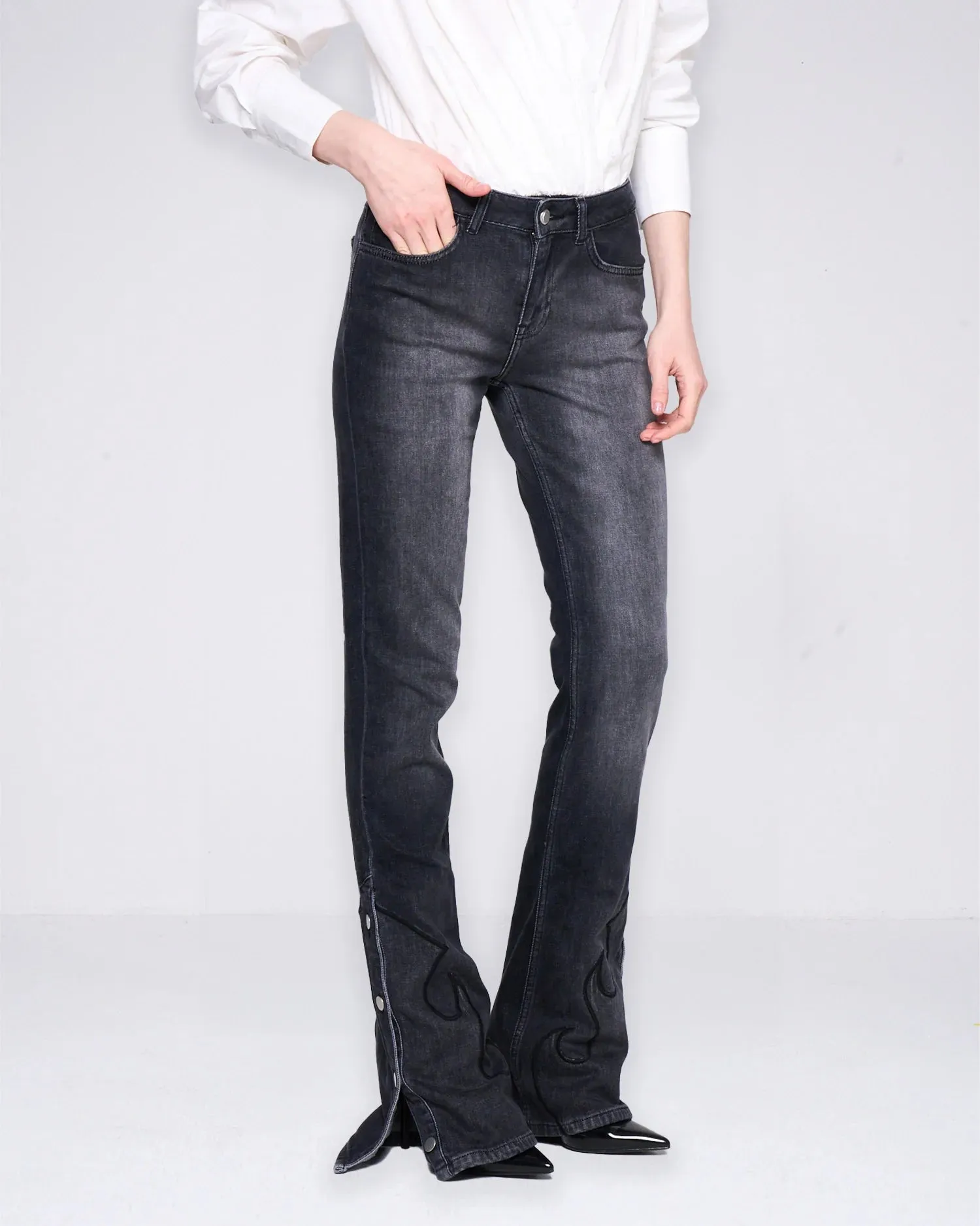 Flared jeans
