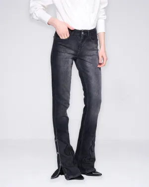 Flared jeans