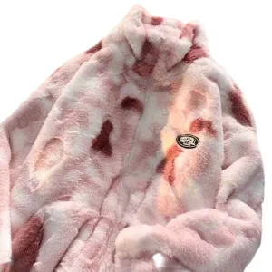 Fleece Zip Sherpa Jacket Dye