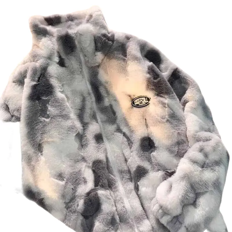 Fleece Zip Sherpa Jacket Dye