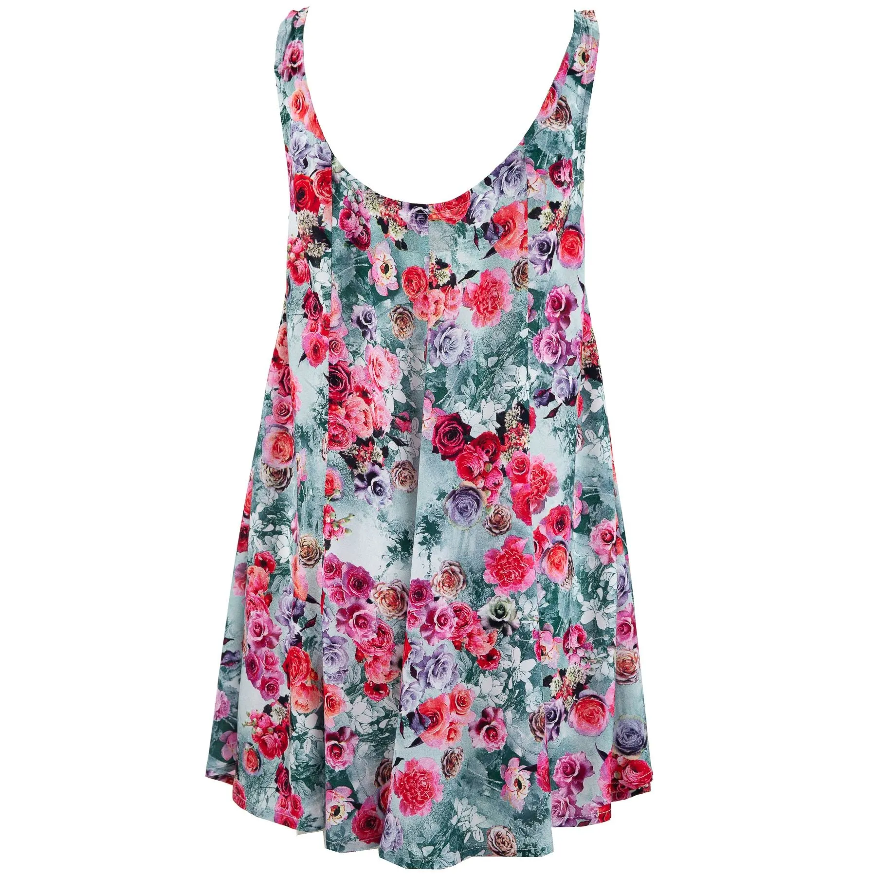 Floaty Dolly Dress - Winter Rose