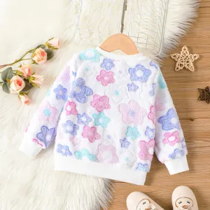 Flower Fleece Jumper