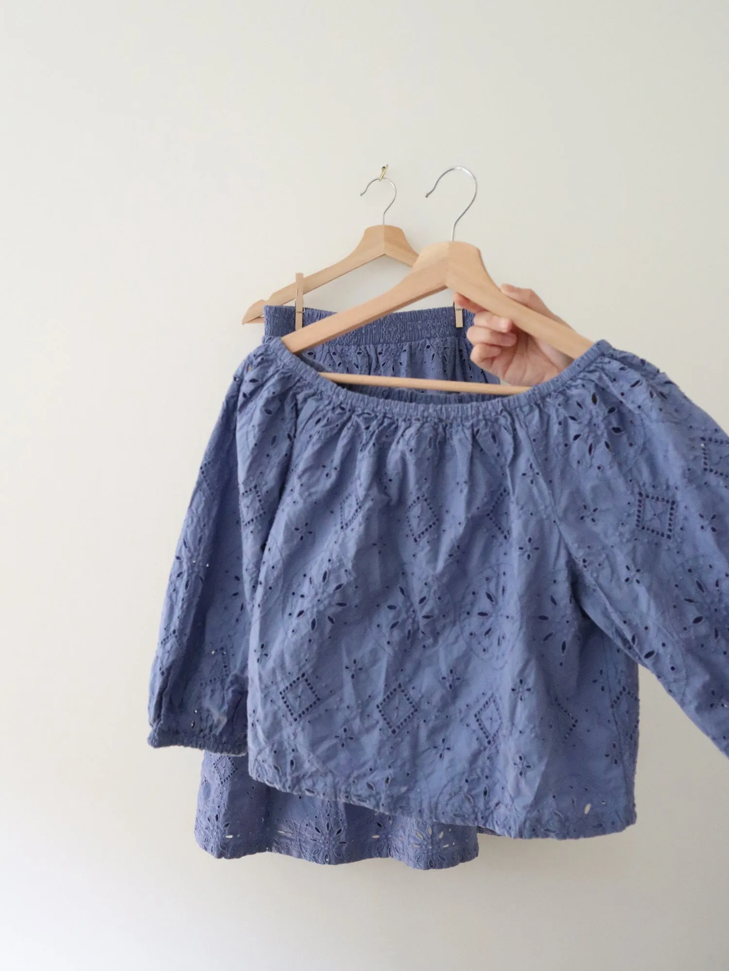 Gap Eyelet Skirt Set (M)