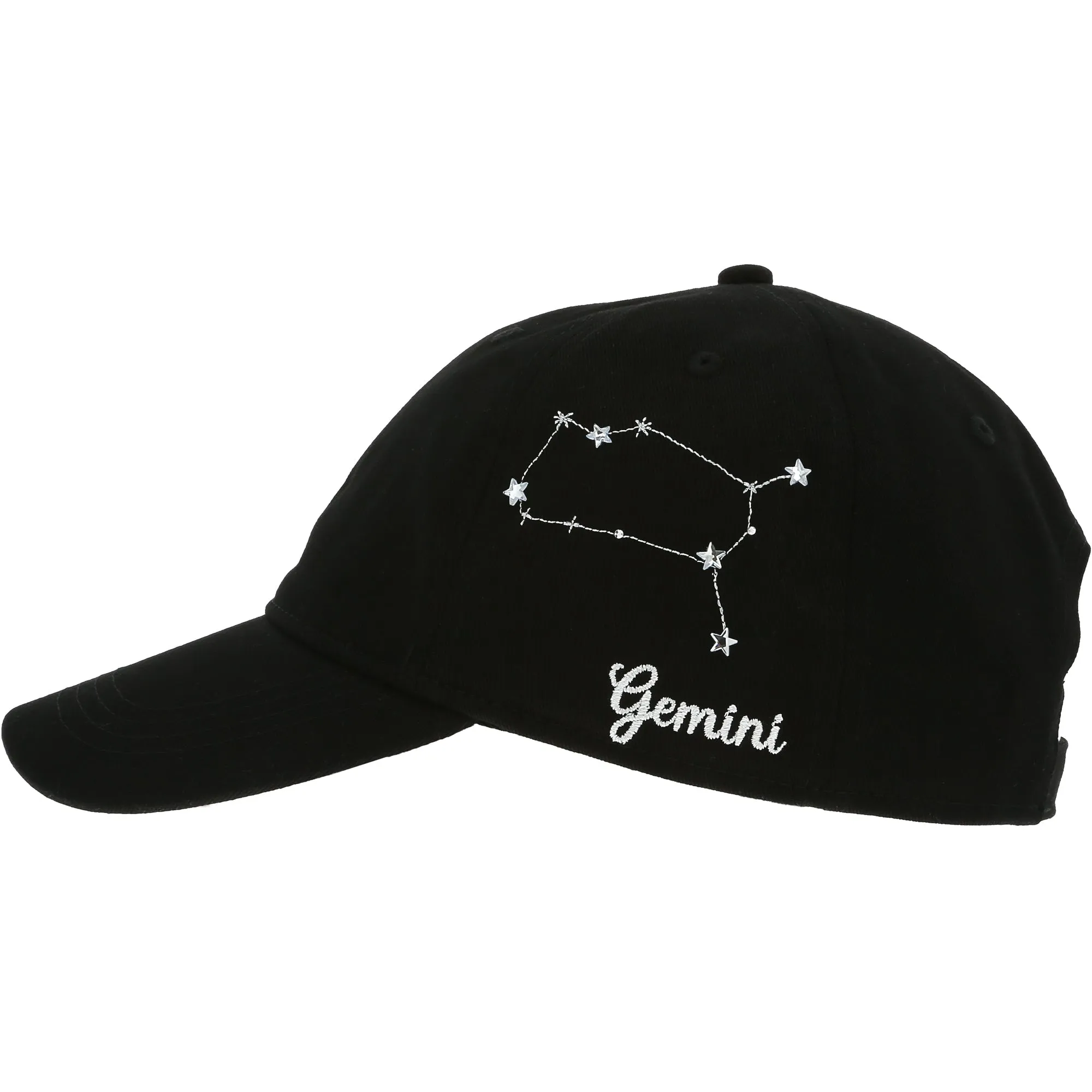 Gemini Black Adjustable Hat