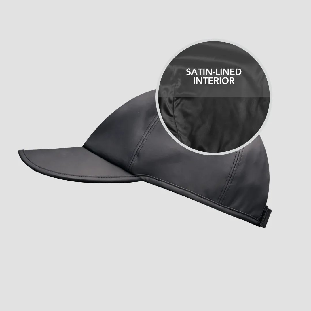 Hairbrella Satin-Lined, Waterproof Baseball Cap for Men