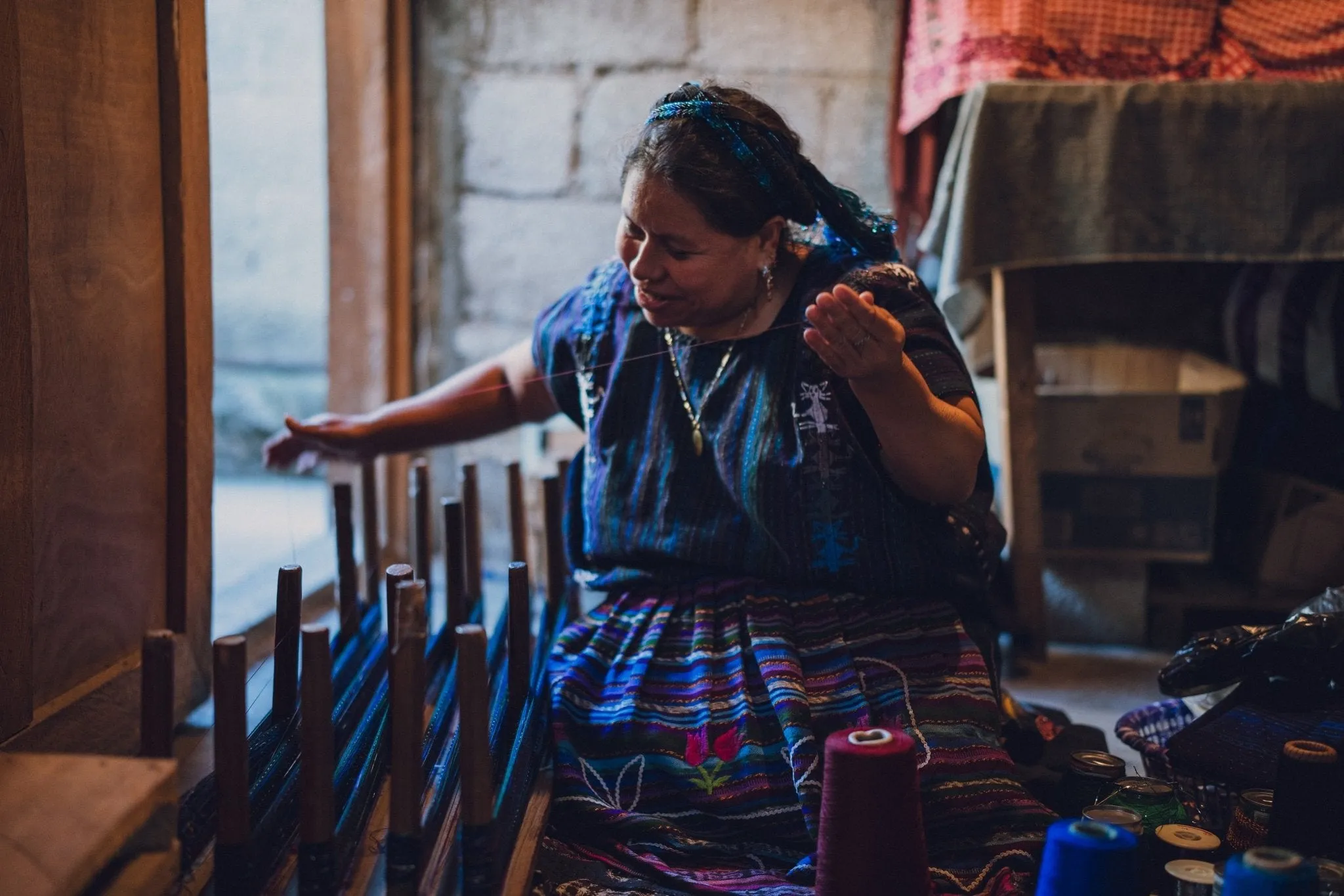 Handwoven "VOTE" Hat Band | Sustainable, Artisan-Made from Guatemala