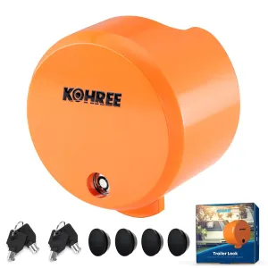 Heavy Duty Trailer Coupler Lock