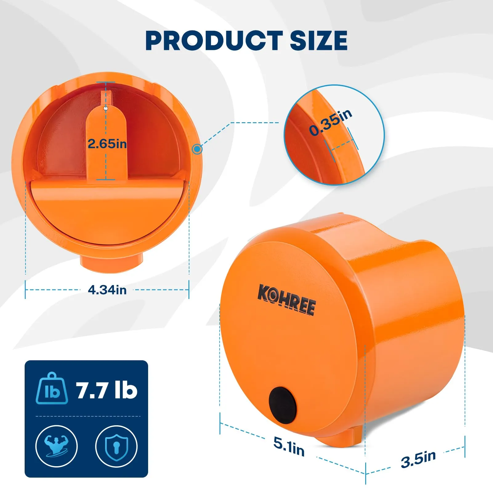 Heavy Duty Trailer Coupler Lock
