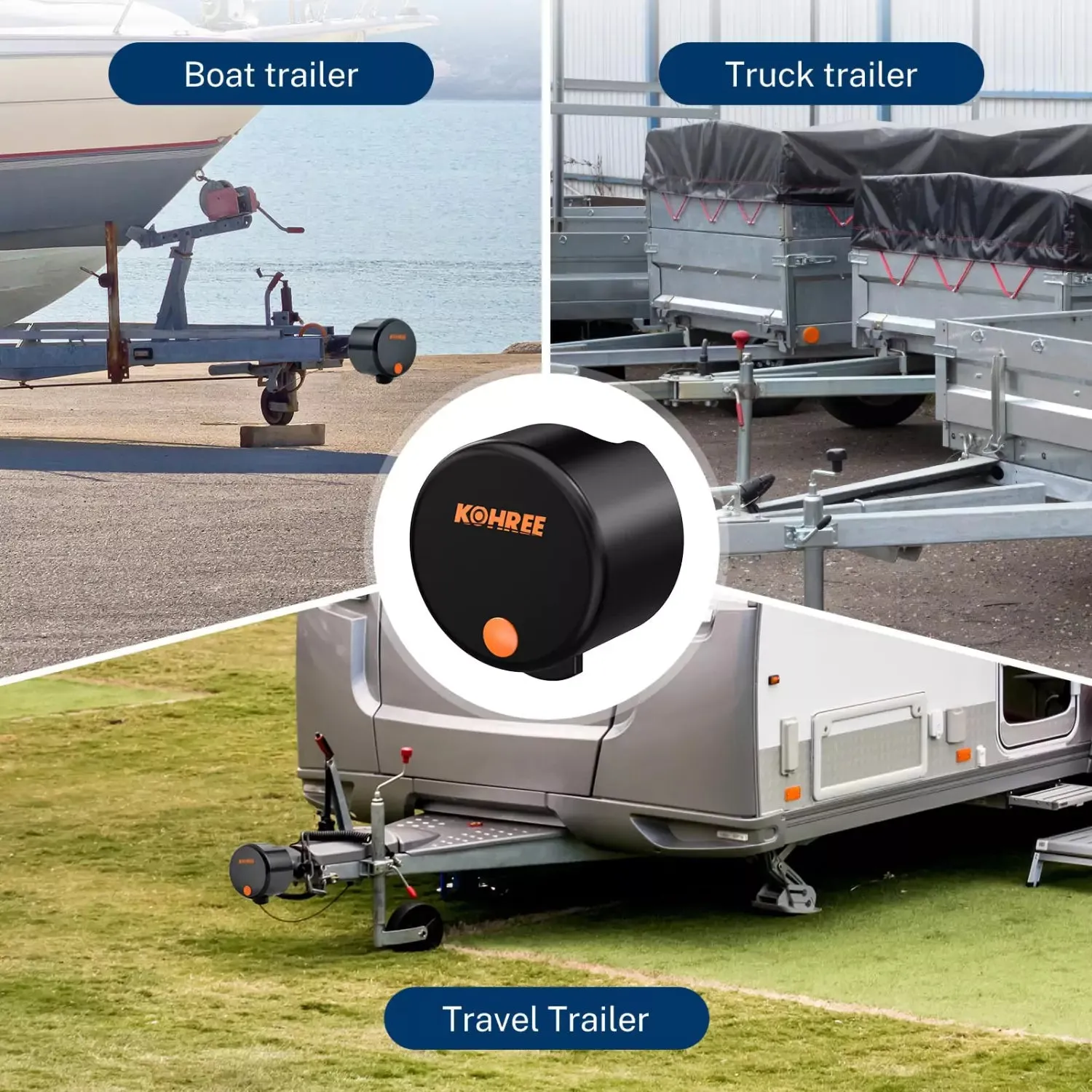 Heavy Duty Trailer Coupler Lock