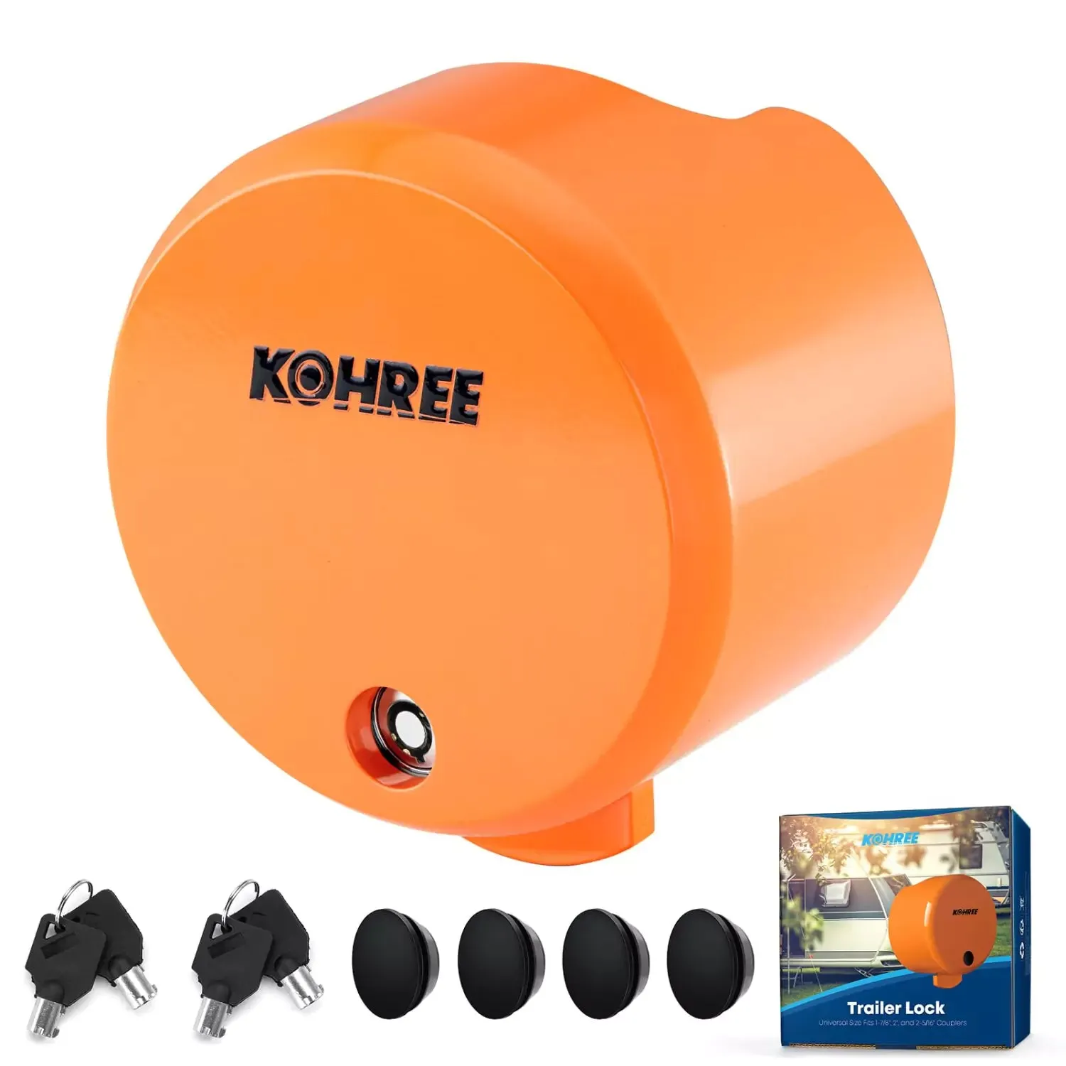 Heavy Duty Trailer Coupler Lock