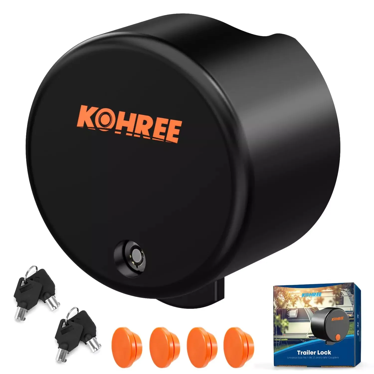Heavy Duty Trailer Coupler Lock