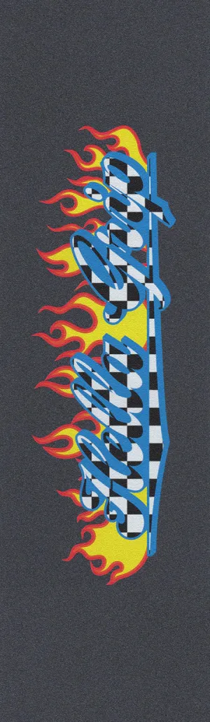 Hella Grip Hella Classic GripTape 7″x24″ - Hot Wheels