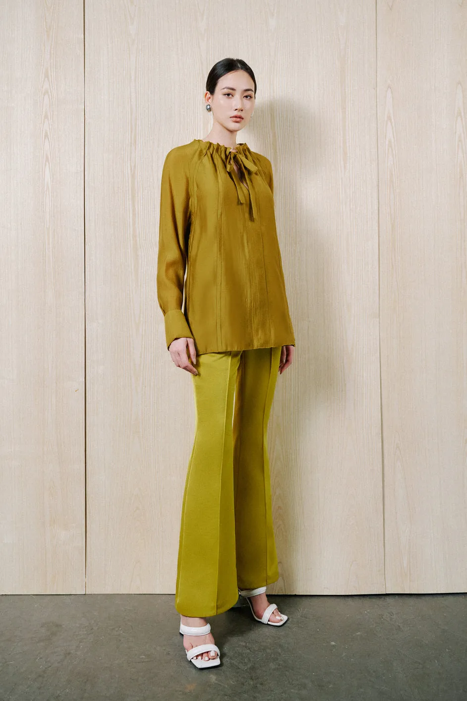 High Rise Flared Pants