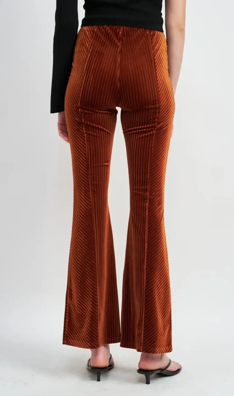 High Rise Flared Pants